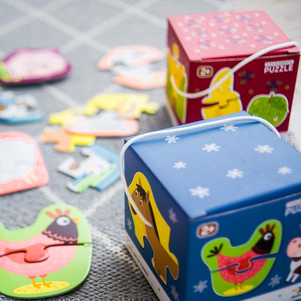 Dodo Slagalice od 2-3-4 delova - Domaće životinje COR152